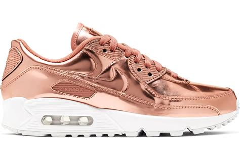 damen schuhe rosa metallic nike|Nike Air Max 90 Metallic Rose Gold (2020) (Women's).